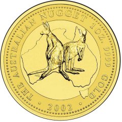 Reverse of 2002 Australian Gold Nugget